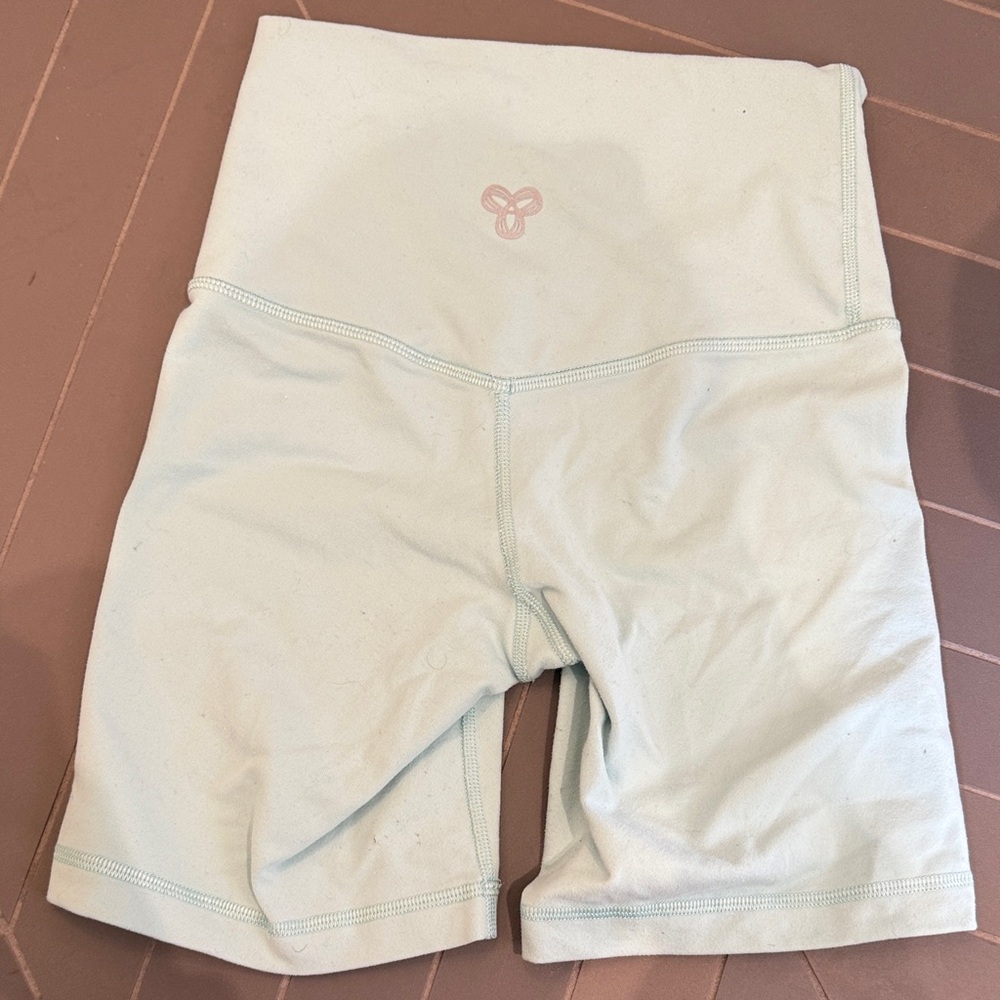 TNA Light Blue Bike Shorts